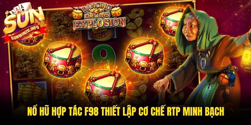 Nổ hũ hợp tác F98 thiết lập cơ chế RTP minh bạch